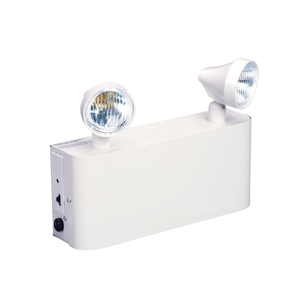 Emergi-Lite® Nexus® 06JMLC27/2LA JMLC Compact Battery Unit, 4 W LED Lamp, 120 VAC, 6 VDC, 2 Heads, Steel