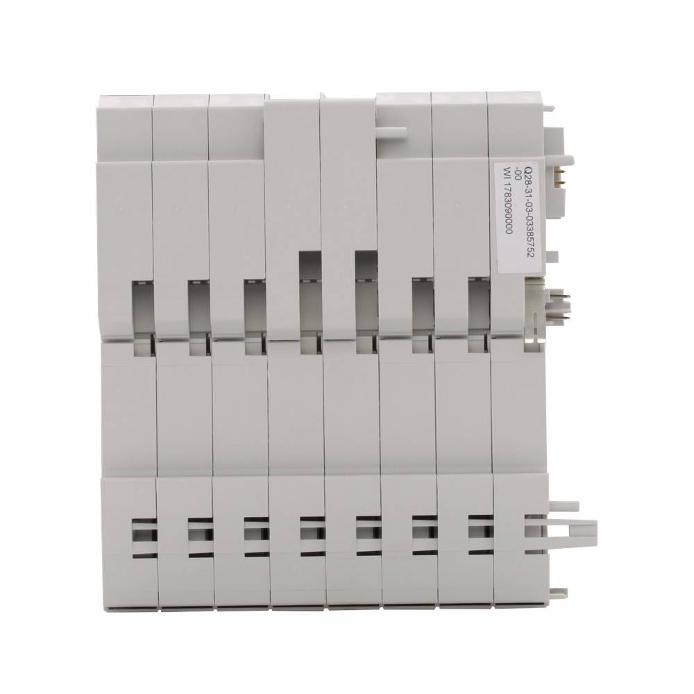 EATON XN-B3T-SBC 3-Level Connection Block Plug-In I/O Base Module, Spring Cage Wire Clamp, For Use With XN-16DO-24VDC-0.5A-P Digital Output Module