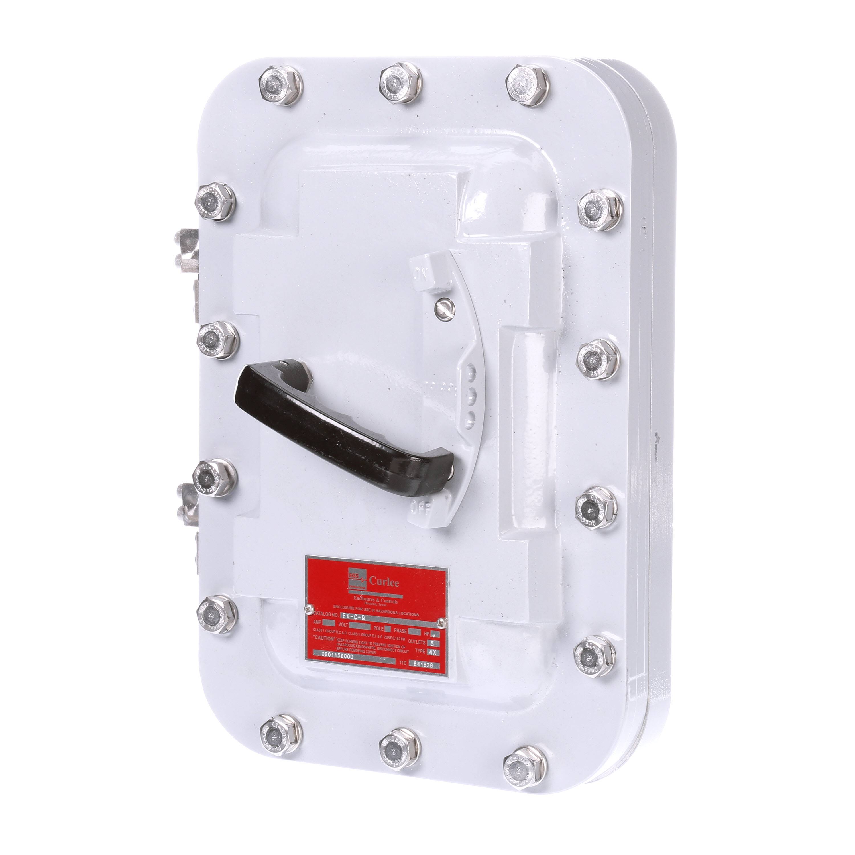 Siemens EA Molded Case Circuit Breaker Enclosure, 9.6 in W x 6-1/2 in D x 13.13 in H, NEMA 7/9, Steel