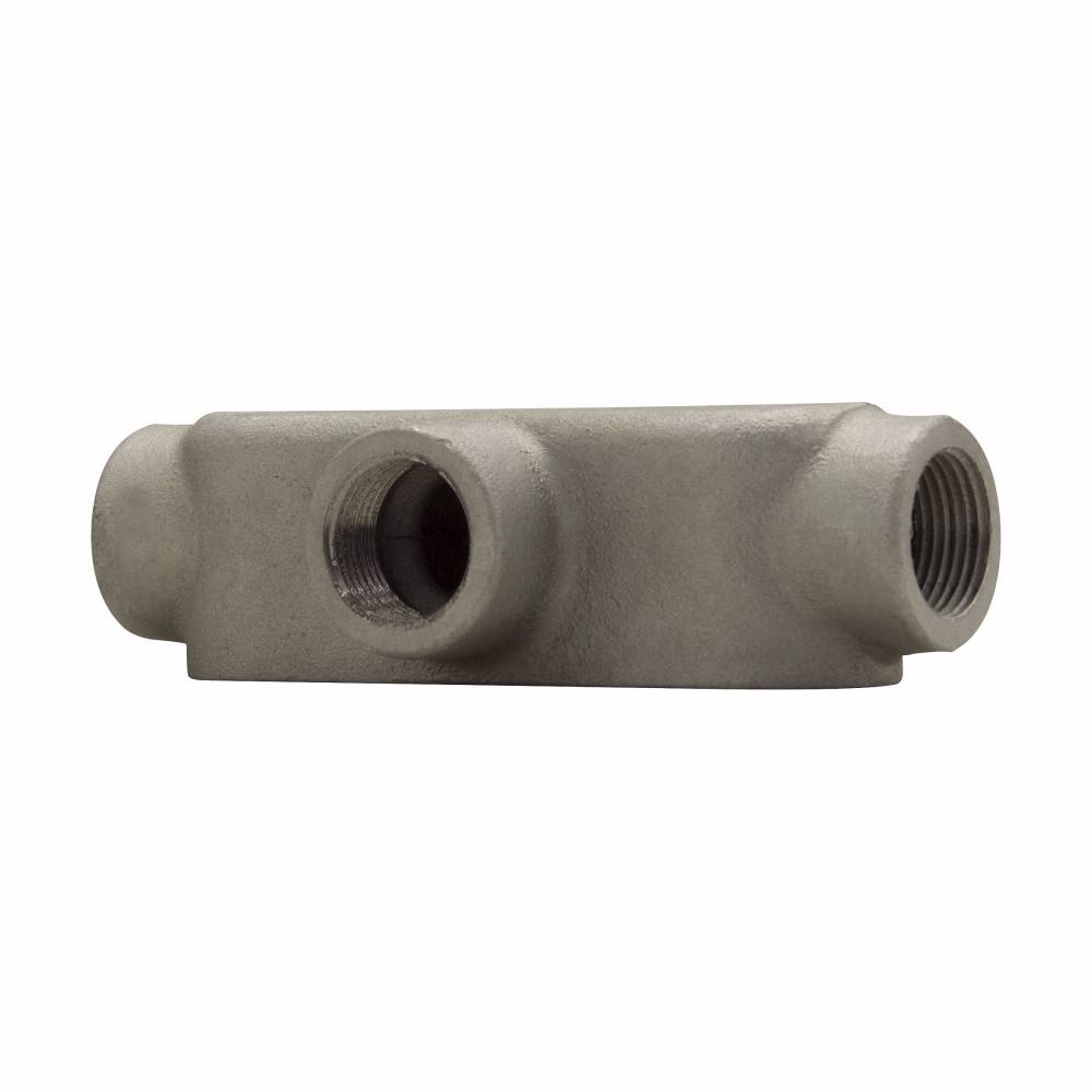 Crouse-Hinds Condulet® T29 Type T Conduit Outlet Body, 3/4 in Hub, Mark 9 Form, 10 cu-in Capacity, Copper-Free Aluminum, Natural
