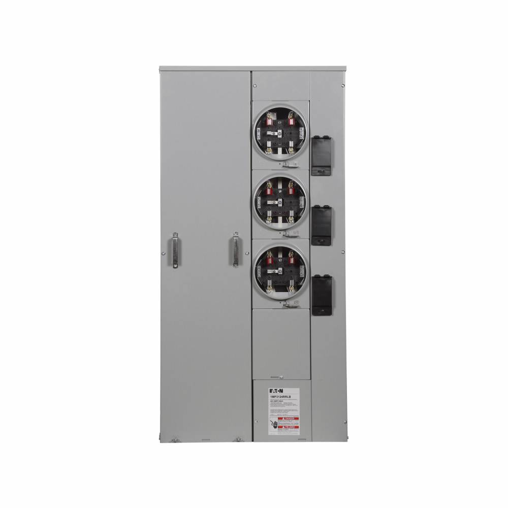 EATON 1MP3124RRLBC Meter Pack, 125 A, 120/240 VAC, 400 A Bus