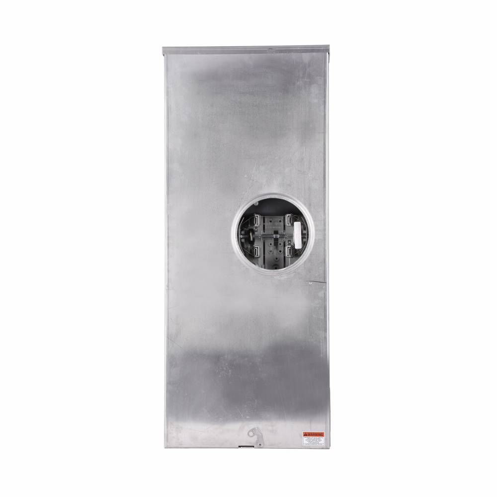 EATON 1008837CH 1-Position 3-Wire Lever Bypass Triplex Meter Socket, 600 VAC, 320 A, 1 ph Phase