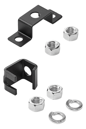 Hoffman LCBK DCR Ceiling Support Kit, For Use With Ladder Rack Systems, Steel