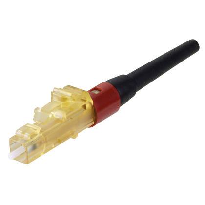 Panduit® OptiCam® FLCSMCXBRD Keyed B Pre-Polished Fiber Optic Connector, Keyed LC Simplex Connector, 50/125 um OM3/OM4 Multi-Mode Fiber, 900 um Tight Buffered Fiber, Zirconia Ceramic Ferrule