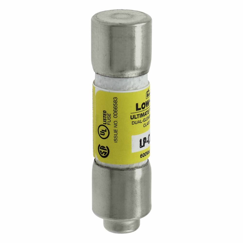 Bussmann Low-Peak™ LP-CC-3 Current Limiting Time Delay Fuse, 3 A, 600 VAC/150 VDC, 20/200 kA Interrupt, CC Class, Cartridge Body