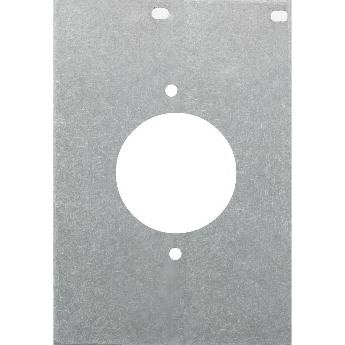 PREMISE WIRING Twist-Lock® FB10TLA CFB10 Dedicated Single TwistLock Opening Standard Mounting Plate, 1.56 in Dia, 10 Gangs, Stamped Steel