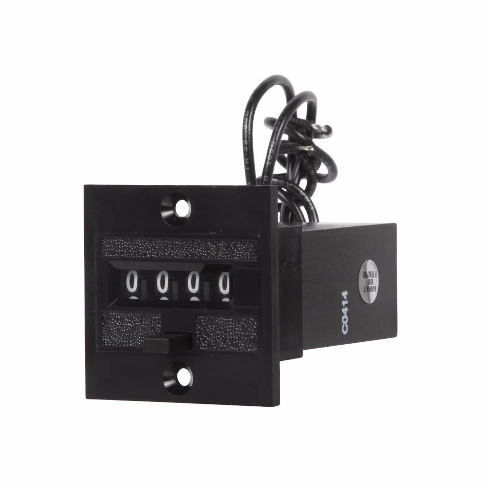 EATON 4-Y-41314-401-MEQ ME Series Miniature Electric Counter, 4 Digits