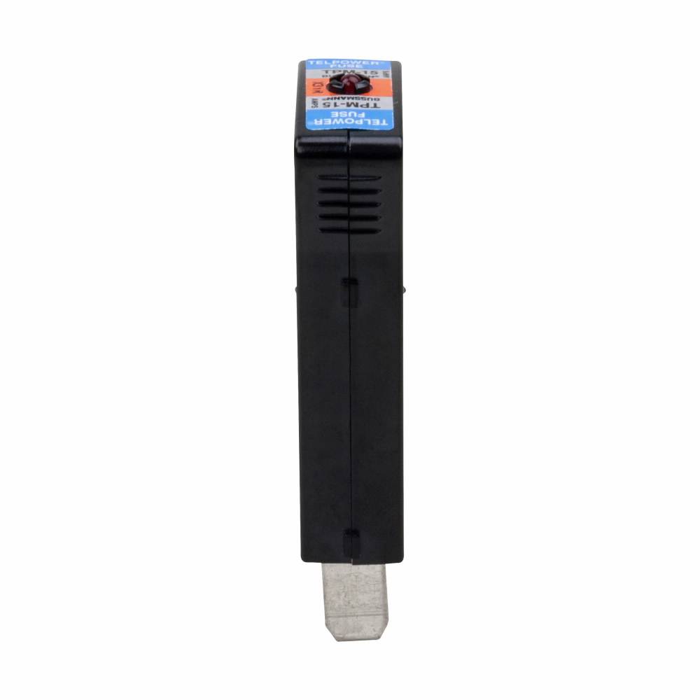 Bussmann TPM-15 Miniature Current Limiting Telecommunication Fuse, 15 A, 80 VDC, 20 kAIC Interrupt