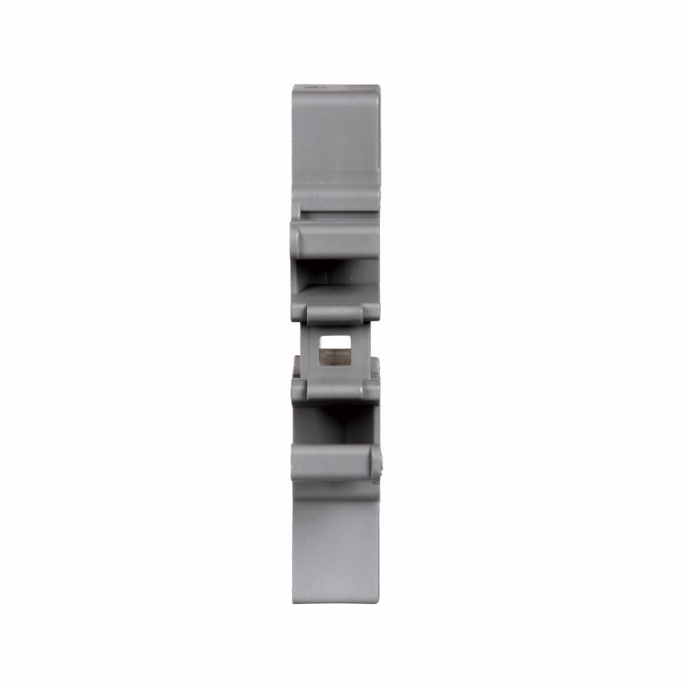 EATON XBAES35F End Stop, For Use With IEC-XB Series 35 mm Rail Terminal Block, Snap-In Mounting