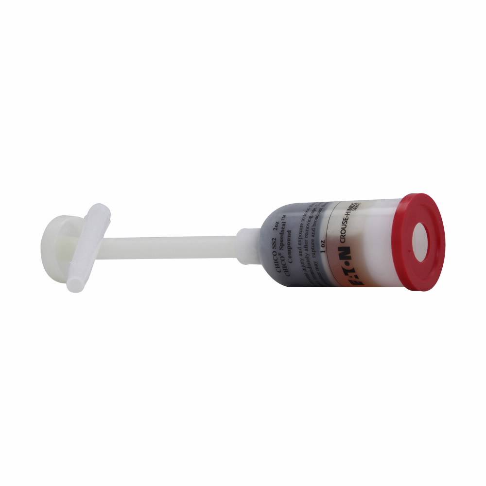 EATON Crouse-Hinds Chico® SpeedSeal™ CHICO SS2 Explosionproof Sealing Compound, 2 oz Cartridge, Gray