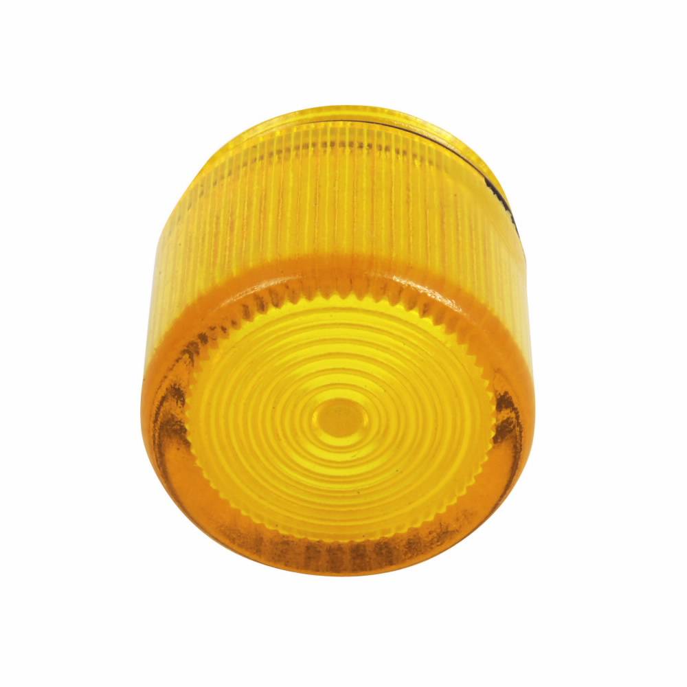 EATON 10250TC23 Blank Heavy Duty Oiltight/Watertight Operator Lens, 0.8 in L x 0.8 in W x 0.7 in H, NEMA 1/2/3/3R/4/4X/12/13/IP65, Round, Plastic
