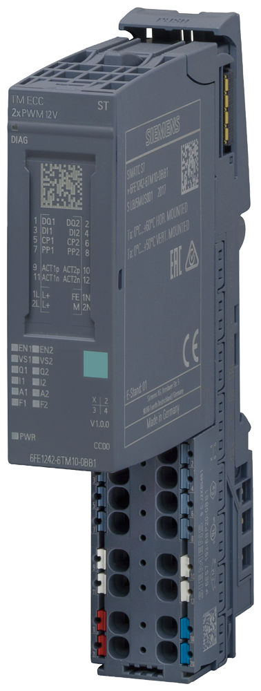 Siemens SIMATIC 6FE12426TM100BB1 ET 200SP Power Supply Module, 24 VDC Input, 24 VDC Output, 40/90 mA Input
