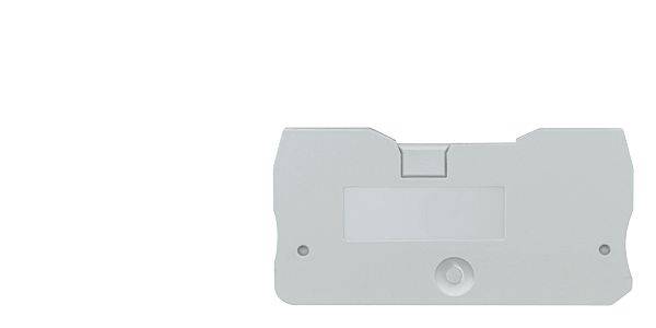 Siemens 8WH90000AA00 Segment Cover, For Use With 8WH 2.5 sq-mm Through Type Isolating Terminal, ALPHA FIX Terminal Block, 3/4-Clamping Points, Gray