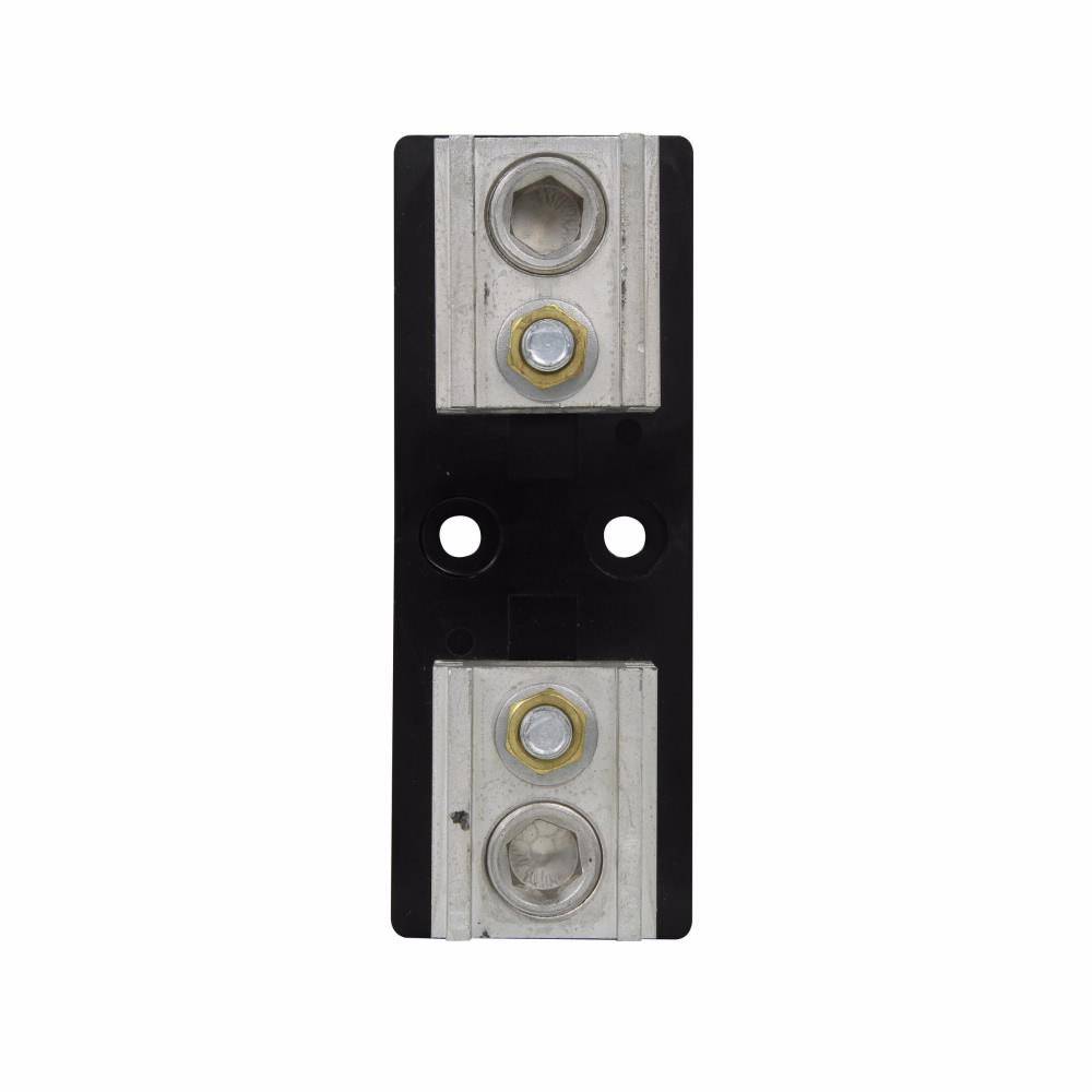 Edison T60400-1C T600 Open Style Fuse Block, 600 VAC/VDC, 201 to 400 A, T Class, 2/0 AWG to 600 kcmil Wire, 1 Pole