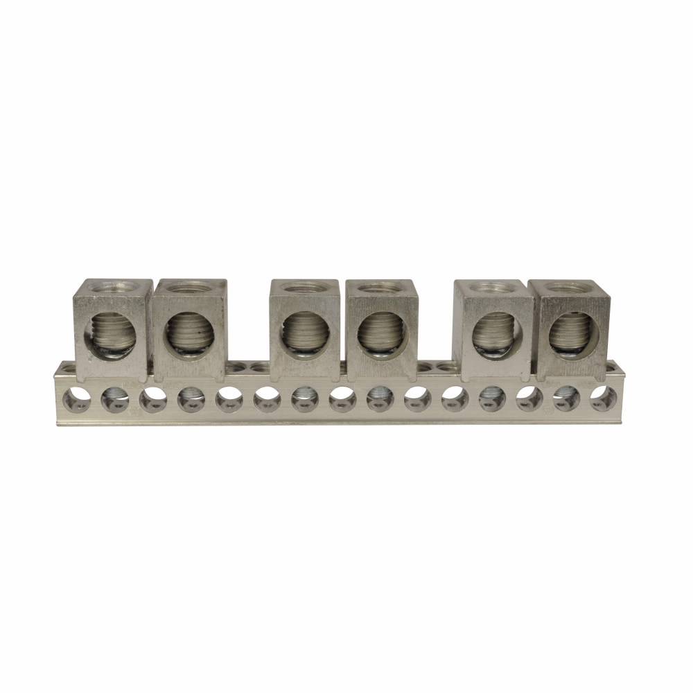 EATON 1MMGBK Up Sized Ground Bar Kit, For Use With Meter Socket Module, MLO and MCB Loadcenter and CB Enclosures, 6 AWG to 2/0 kcmil