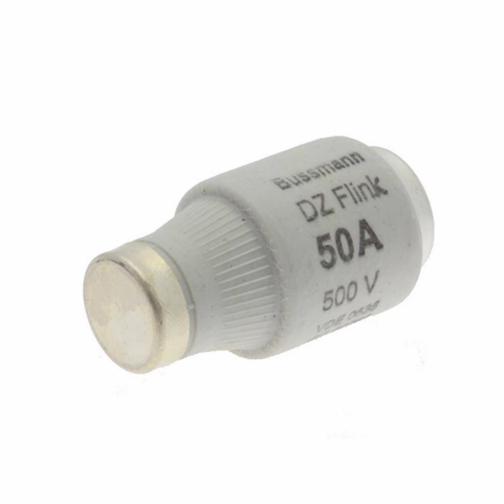 Edison 50D33Q Diazed Low Voltage Non-Indicating Fast Acting Fuse, 500 VAC, 50 A, Ceramic