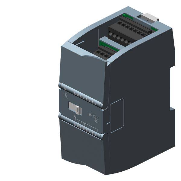 Siemens 6AG12324HD322XB0 SIPLUS Analog Output Module, 4 Inputs, 4 Outputs, 14 bit Resolution