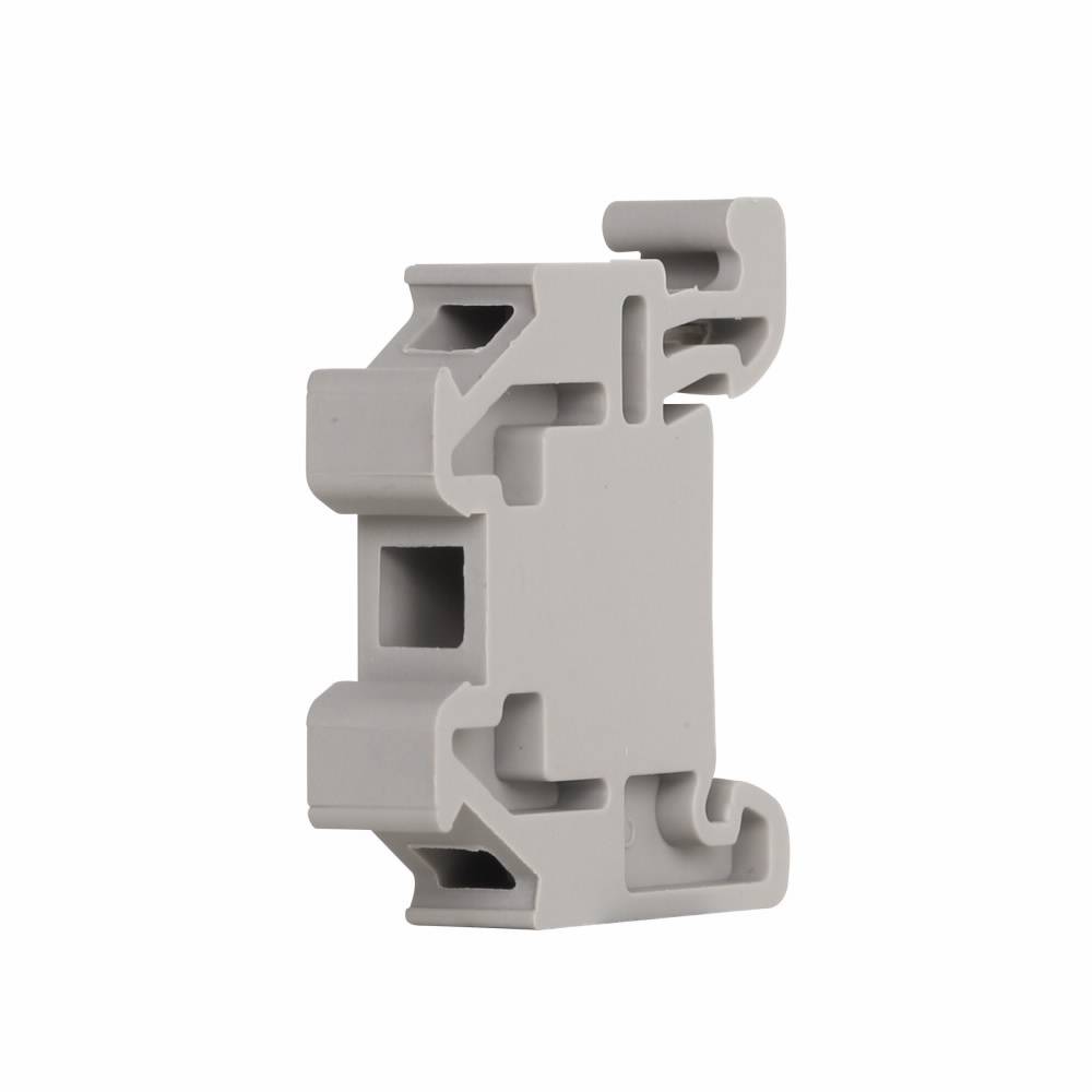 EATON XBAES15N End Stop, For Use With IEC-XB Series 15 mm Rail Terminal Block, Snap-In Mounting