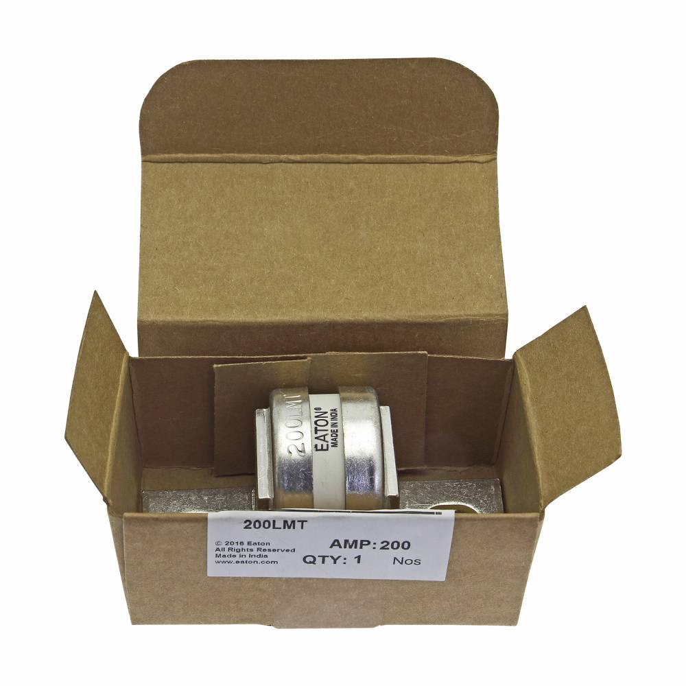 Bussmann 200LMT British Style High Speed Fuse, 200 A, 690 VAC/500 VDC, 200 kA Interrupt, Class: AR, Cartridge Body