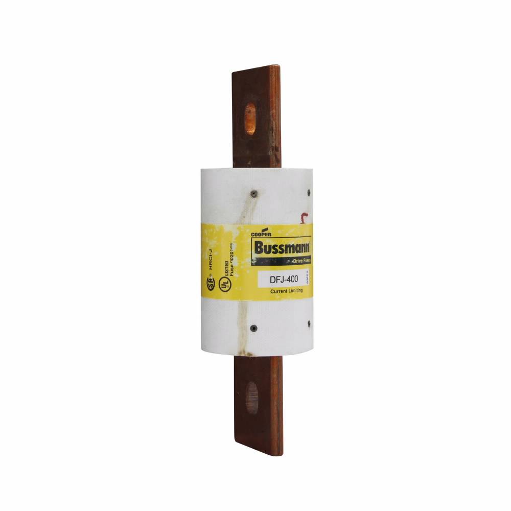 Bussmann DFJ-225 Current Limiting High Speed Drive Fuse, 225 A, 600 VAC/450 VDC, 200/100 kAIC Interrupt, J Class, Cartridge Body