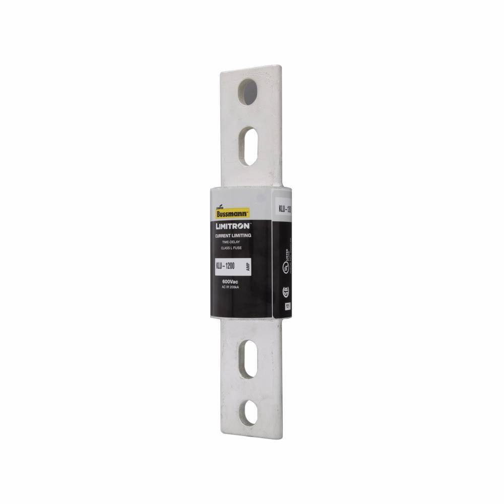 Bussmann Limitron™ KLU-1000 Current Limiting Time Delay Fuse, 1000 A, 600 V, 200 kAIC Interrupt, L Class, Cartridge Body