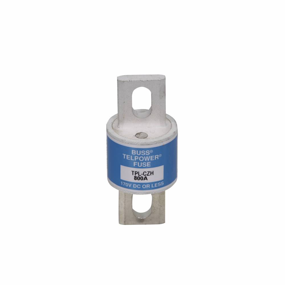 Edison Telpower® TPL-CZ TPL Current Limiting Fast Acting Power Distribution Fuse, 600 A, 170 VDC, 100 kA Interrupt, Round Body