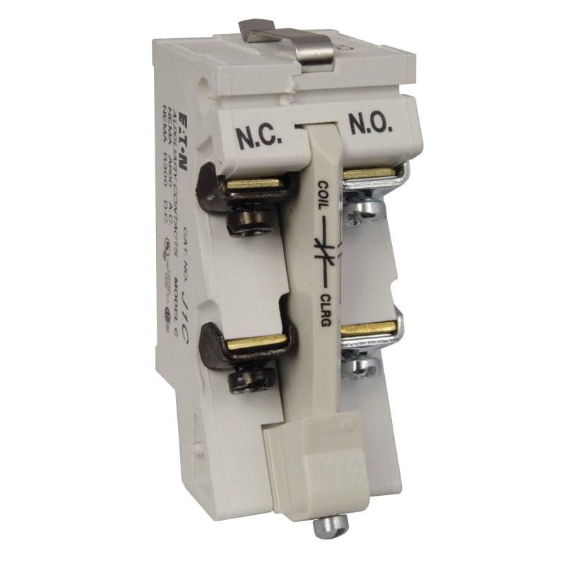 EATON J1C Type J Auxiliary Contact, 2 Contacts, Silver Cadmium Alloy