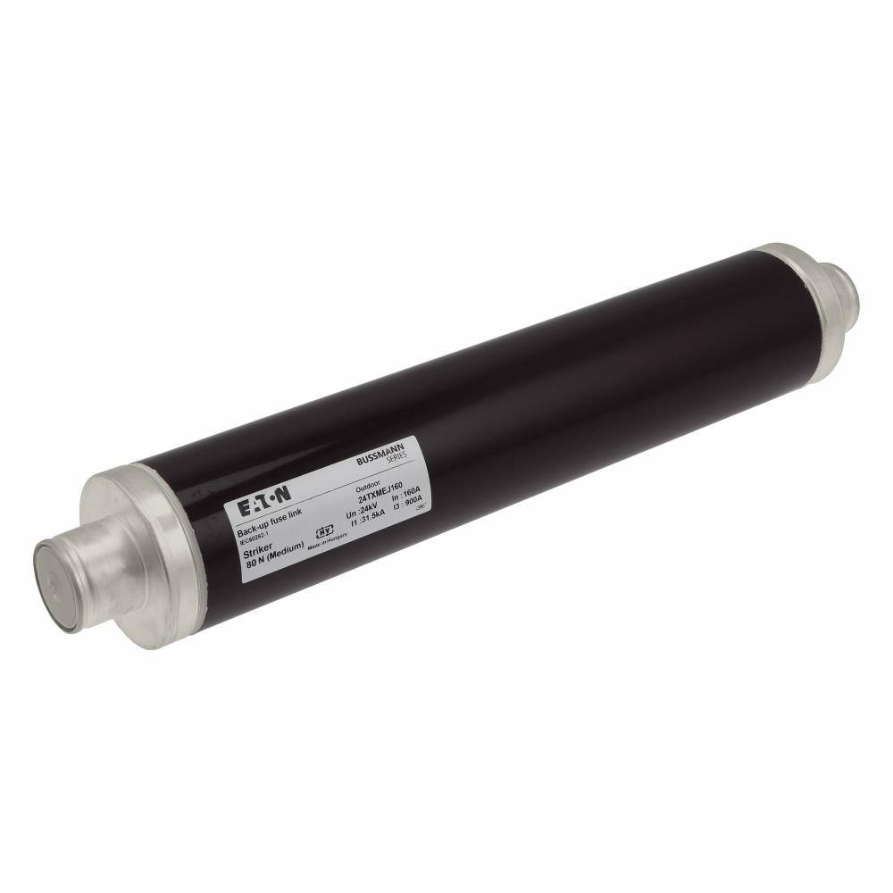 Bussmann 24TXMEJ160 DIN Dimensioned Medium Voltage Current Limiting Power IEC Fuse, 160 A, 24 kV, 31.5 kA Interrupt