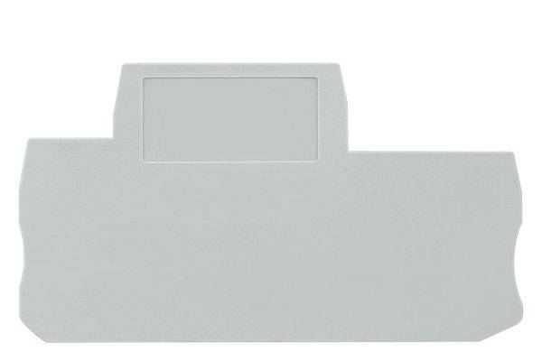 Siemens 8WH90001MA00 Terminal Cover, For Use With 8WH5 2.5 sq-mm Hybrid 2-Tier with Plug-In Connection Terminal, ALPHA FIX Terminal Block, Connection Plate, Gray