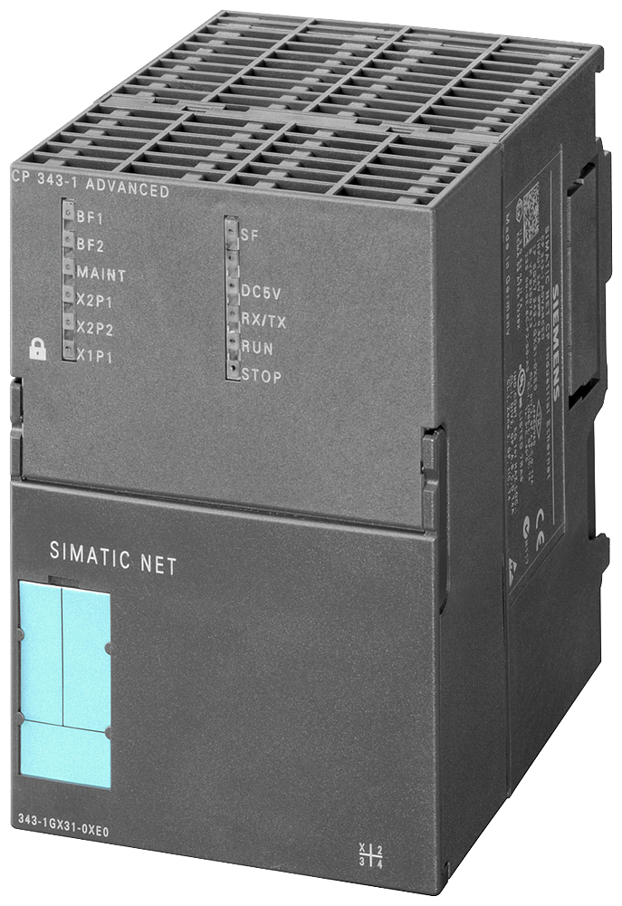 Siemens 6AG13431GX314XE0 Siplus NET Communication Module, 24 VDC