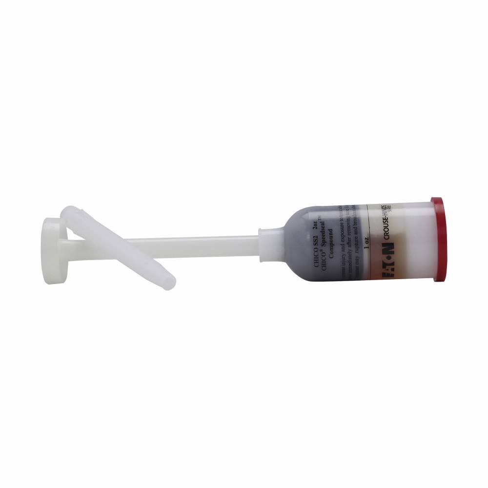 EATON Crouse-Hinds Chico® SpeedSeal™ CHICO SS2 Explosionproof Sealing Compound, 2 oz Cartridge, Gray