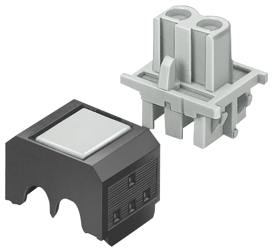 Siemens 3RK1901-0NA00 Extender St& Plug Connector w/ (2) Insulation Displacement Terminations & (2) (0.5 to 0.75 sq-mm) St&ard Litz, For Use w/ Data Cable & Auxiliary Power Cable, Yellow