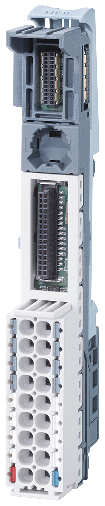 Siemens 6AG11936BP007DA1 SIPLUS ET 200SP Type A1 Push-In Terminal Base Unit With Temperature Measuring, 24 VDC, 10 A Line, DC Voltage Input