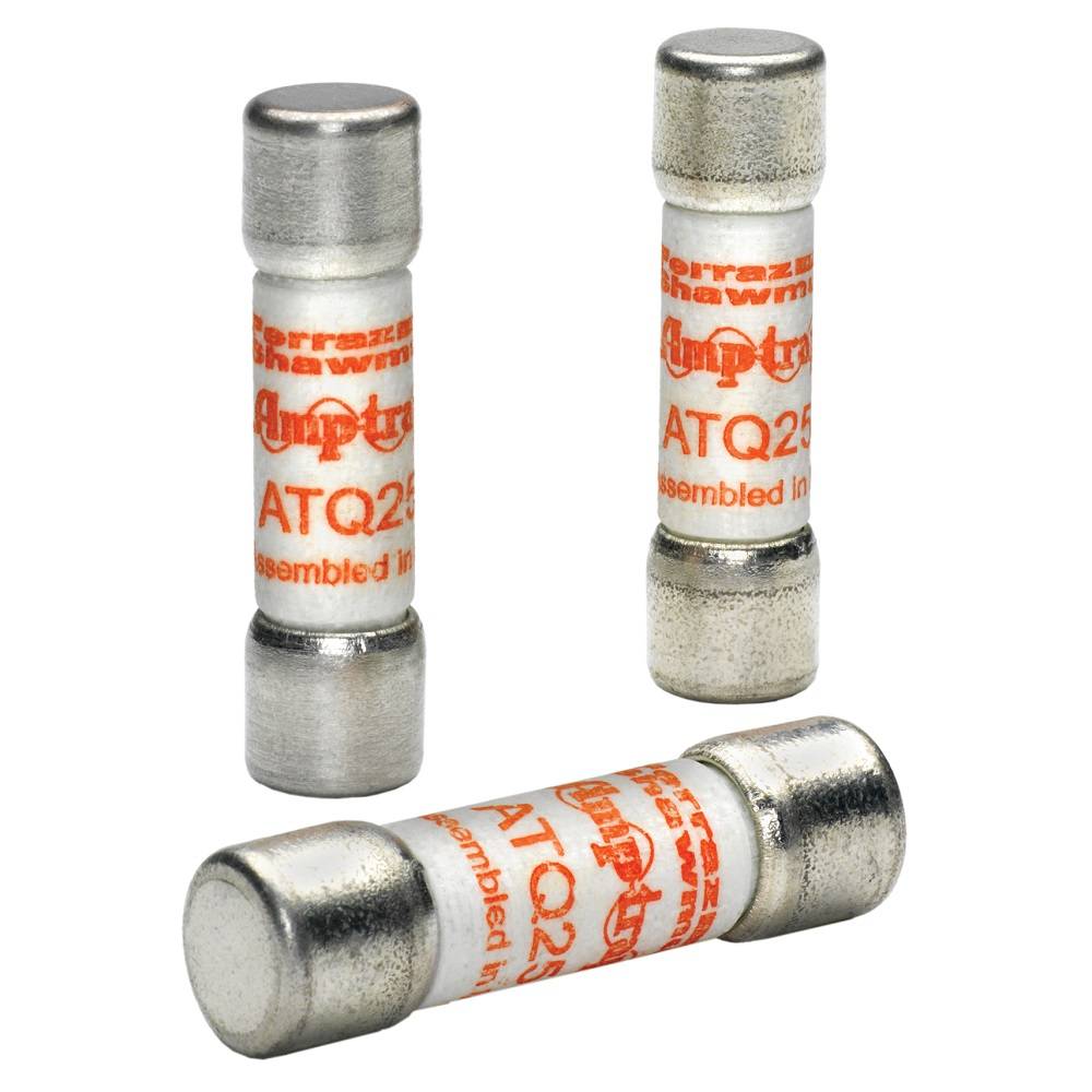 Mersen Amp-Trap® ATQ1/4 Low Voltage Time Delay Fuse, 0.25 A, 500 VAC, 10 kA, Class Midget, Cylindrical Body