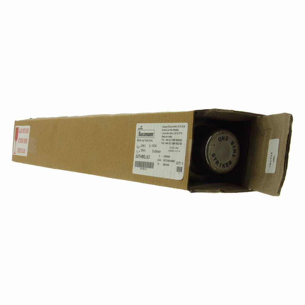 Edison 24THMEJ63 Medium Voltage Current Limiting Fuse Link, 24 kV, 63 A