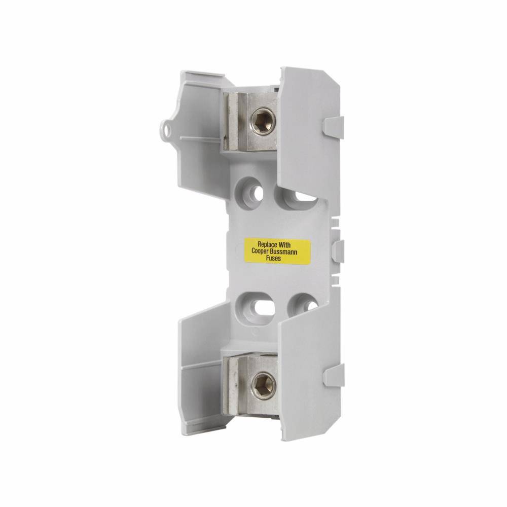 Edison BK/RM25100-1CR Knife-Blade Modular Fuse Block, 250 V, 100 A, 3 to 1/0 AWG Solid, (2) 6 to 4 AWG Cu Stranded Wire, 1 Pole
