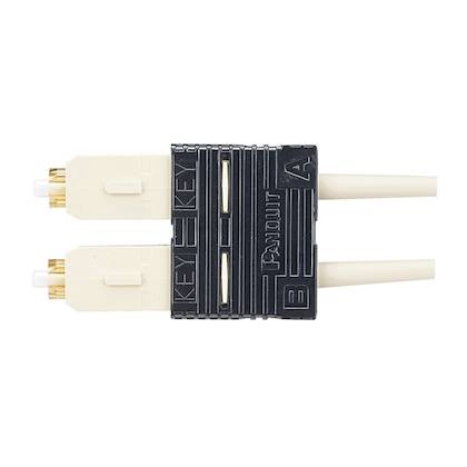 Panduit® OptiCam® FSC2DMC6EI Fiber Optic Connector, SC2 Duplex Connector, 62.5/125 um OM1 Multi-Mode Fiber, 900 um Buffered, Zirconia Ceramic Ferrule