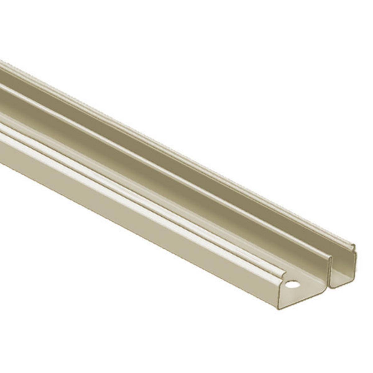 PREMISE WIRING HBL2400BDIV Divided Standard Raceway Base, 5 ft L x 1.91 in W x 0.88 in H, Roll Formed Steel, Ivory
