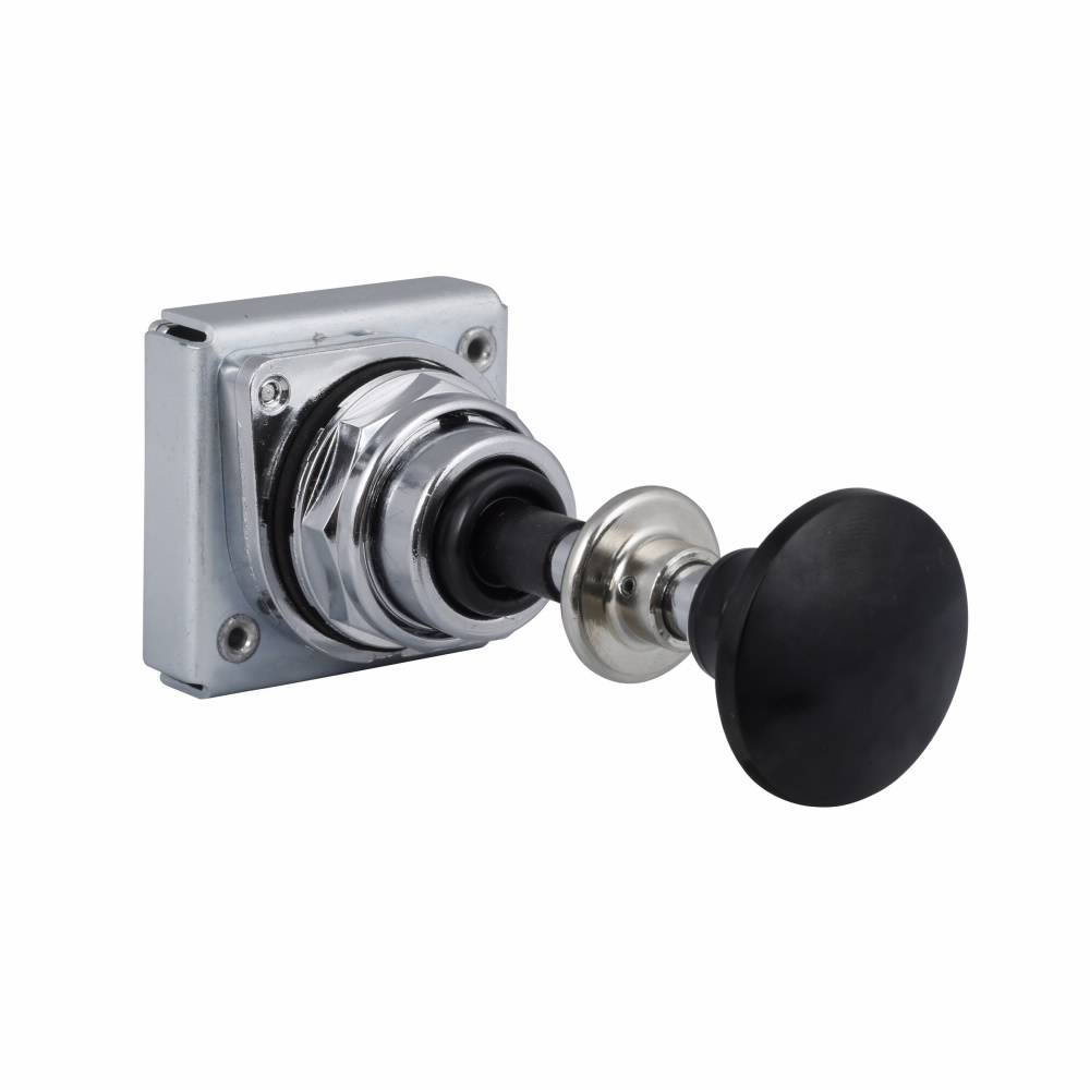 EATON 10250T452 Heavy Duty Oiltight/Watertight Joystick Operator, 30.5 mm, 3NO-4NC Contact, 2 Positions, Black
