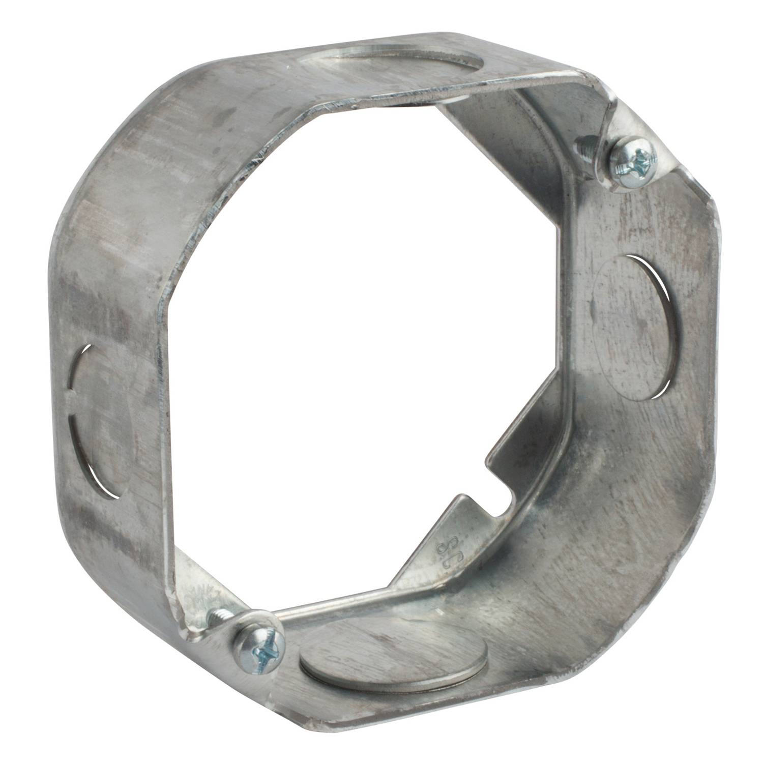 Steel City® 55151-1/2-3/4-W/O-BC 1-Outlet Extension Ring, 1-1/2 in D, Steel