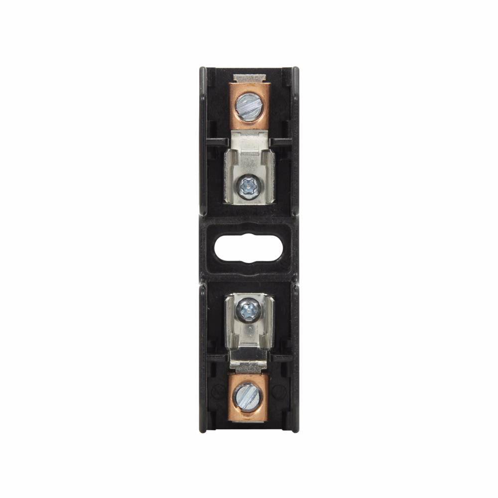 Edison BG3011B Open Style Fuse Block, 600 VAC/VDC, 1 to 15 A, Class: G, 14 to 6 AWG Wire, 1 Pole