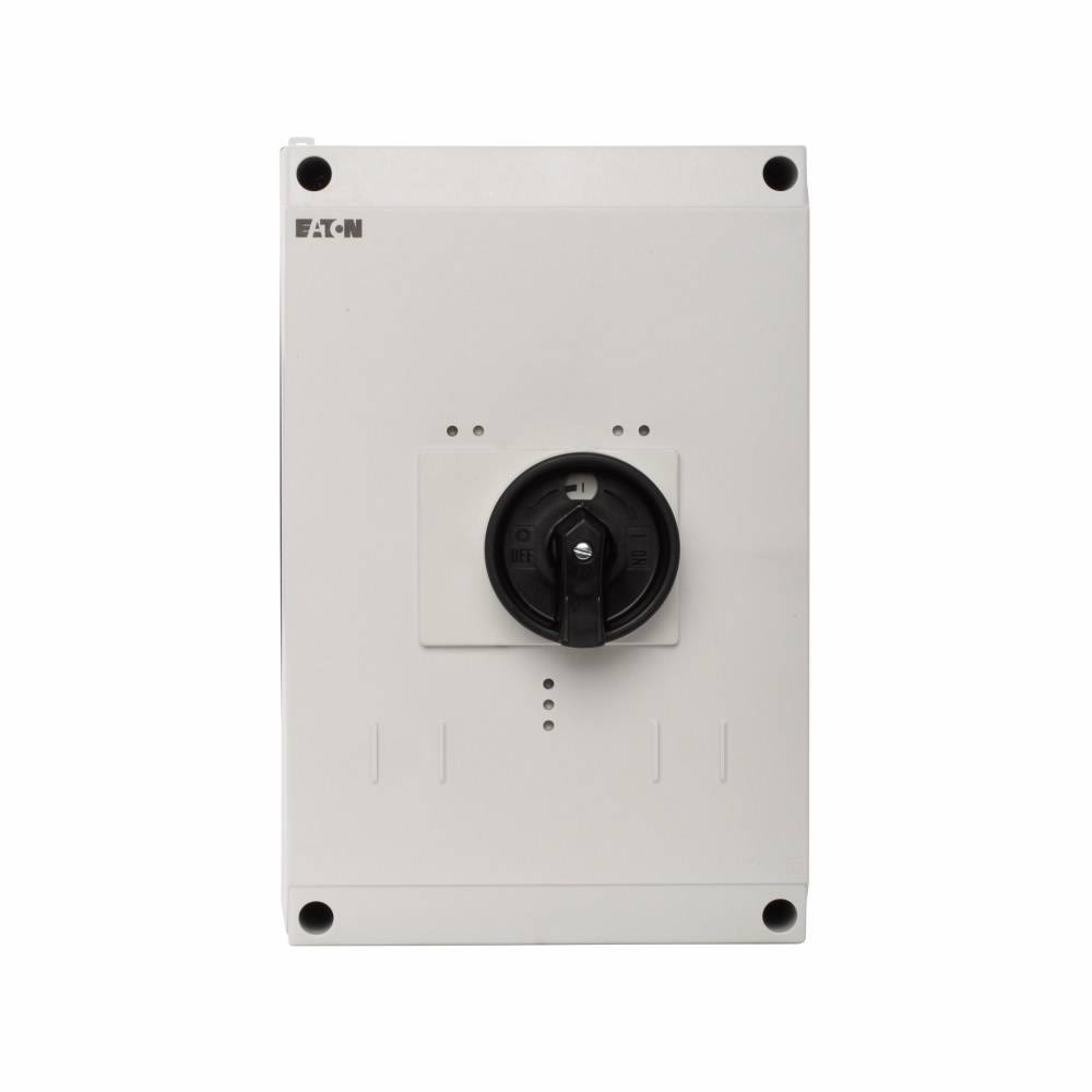 EATON XTPAXENCSD65B Insulated Enclosure With Black/Gray Rotary Handle, NEMA 1/12/3R/4X NEMA Rating, 9.45 in H x 6.3 in W x 7.76 in D