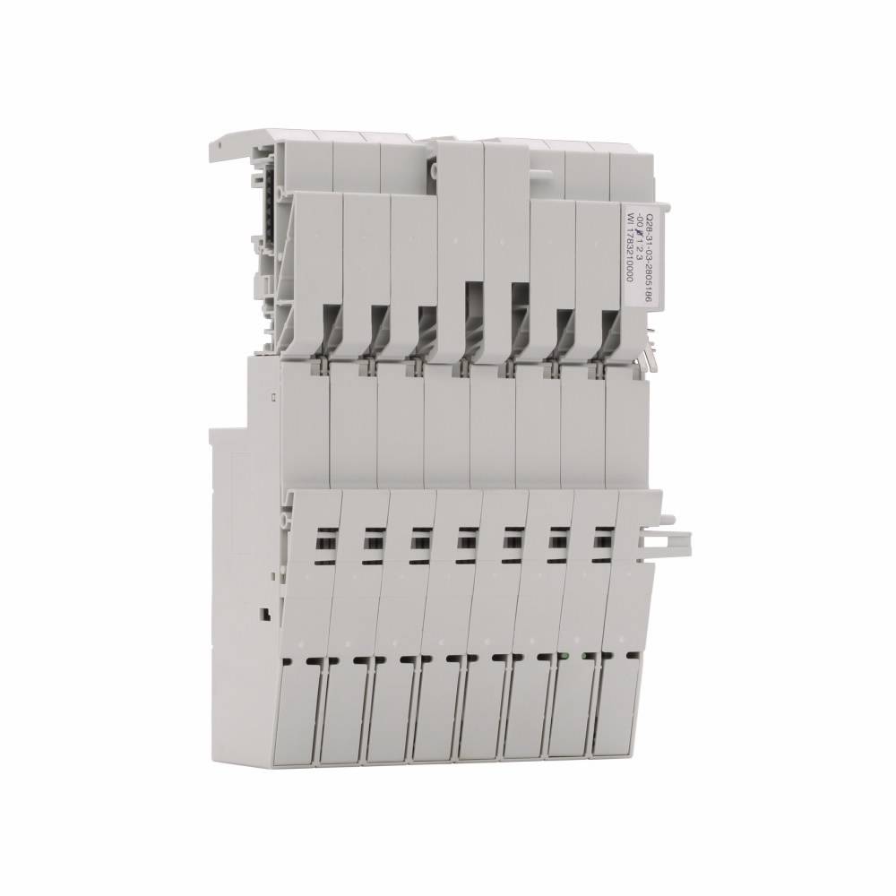 EATON XN-B6S-SBBSBB 6-Level Connection Block Plug-In I/O Base Module, Screw Wire Clamp, For Use With XN-32DI-24VDC-P Digital Input Module