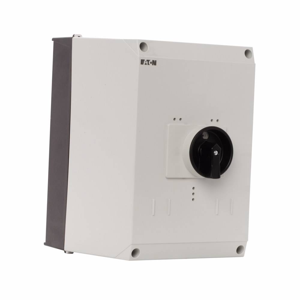 EATON XTPAXENCSD65B Insulated Enclosure With Black/Gray Rotary Handle, NEMA 1/12/3R/4X NEMA Rating, 9.45 in H x 6.3 in W x 7.76 in D