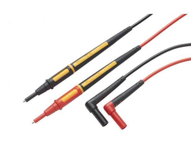 Fluke® TwistGuard® TL175 2-Piece Test Lead Set, 600/1000 VAC, 10 A