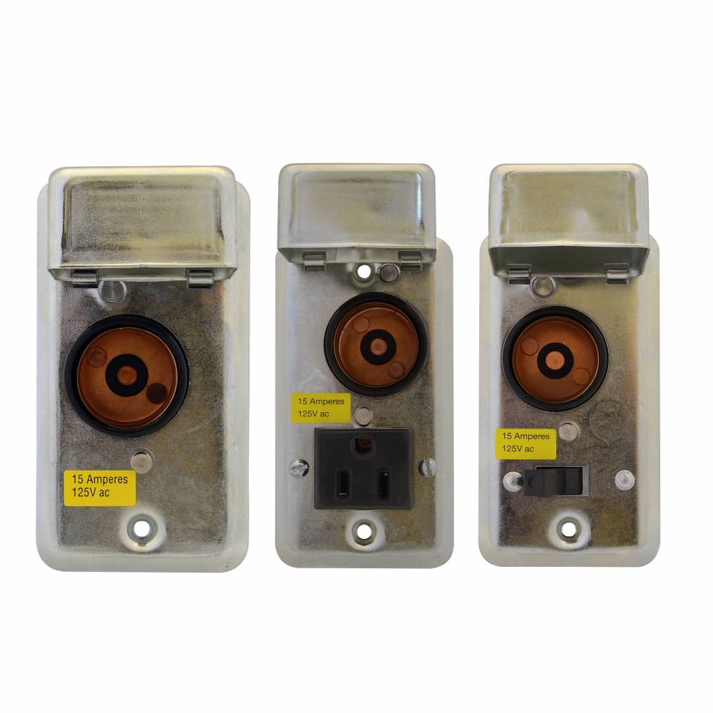 Bussmann NDN1-WH Feed-Through Terminal Block, 600 V, 90 A, 18 to 2 AWG Copper Wire, 1 Pole, DIN Rail/C-Rail/Surface Mount