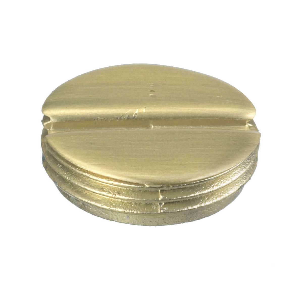 Wiring Device-Kellems SystemOne S1RPLUG075BRS Furniture Feed Standard Sized Replacement Plug, 7-1/2 in Dia, Composite