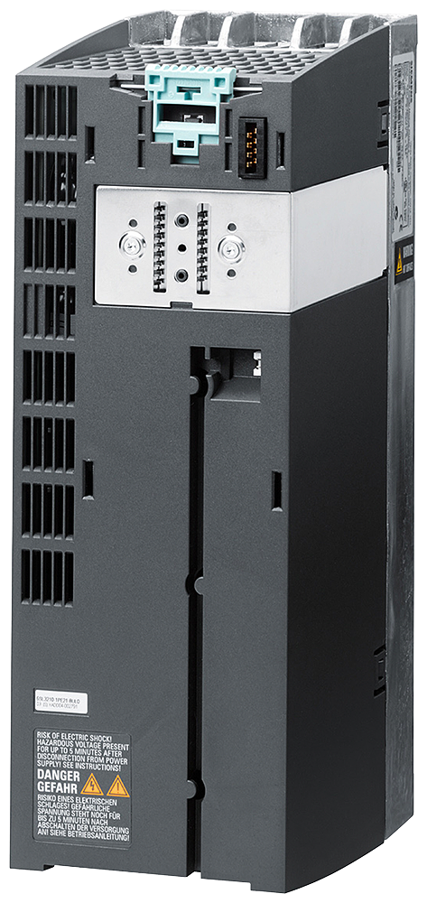 Siemens SIPLUS G120 6AG12101PE212UL0 PM240-2 3-Phase Internal Air Cooling Power Module w/ Integrated Braking Chopper, 380 to 480 VAC Input, 19.8/22.2 A Input, 13.2/18 A Output, 5.5/7.5 kW