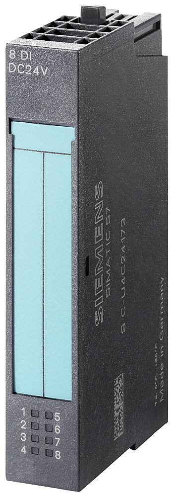 Siemens SIPLUS 6AG11314BF007AA0 ET 200S Digital Electronic Module, 8 Inputs