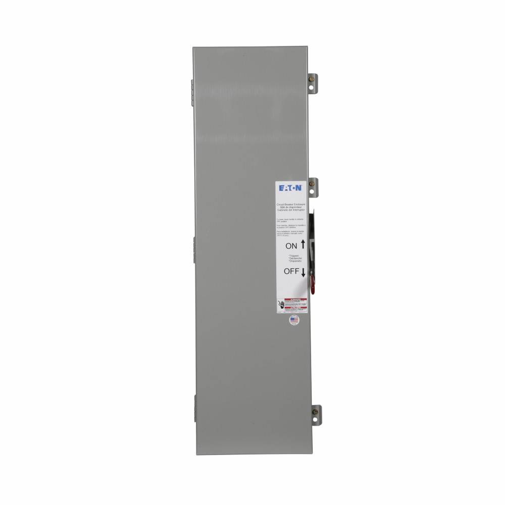 EATON JKDN400 C Series Molded Case Circuit Breaker Enclosure, 12.31 in W x 14.06 in D x 41.69 in H, NEMA 12, Steel